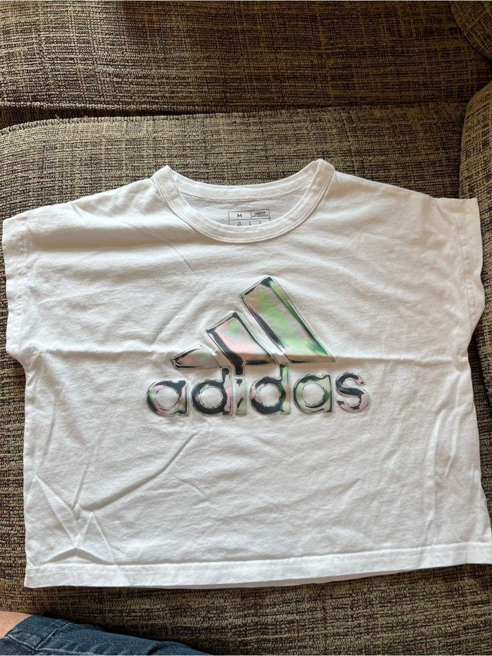 Adidas T-shirt with Silicone Gel Letters